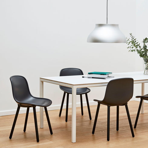 Neu 12 Chair Soft Black Stained Oak Base